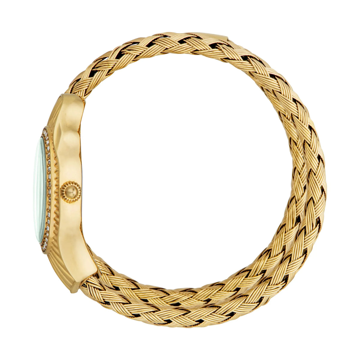 Twined Yellow Gold Green - Just Cavalli JC1L305M0035