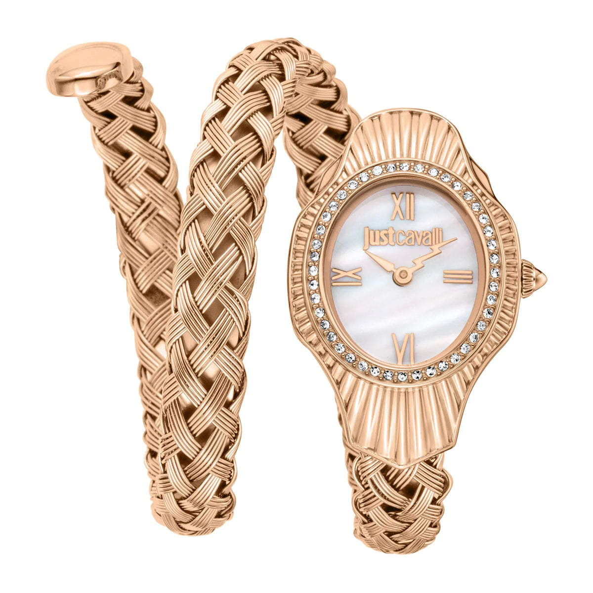 Twined Rose Gold Silver - Just Cavalli JC1L305M0045