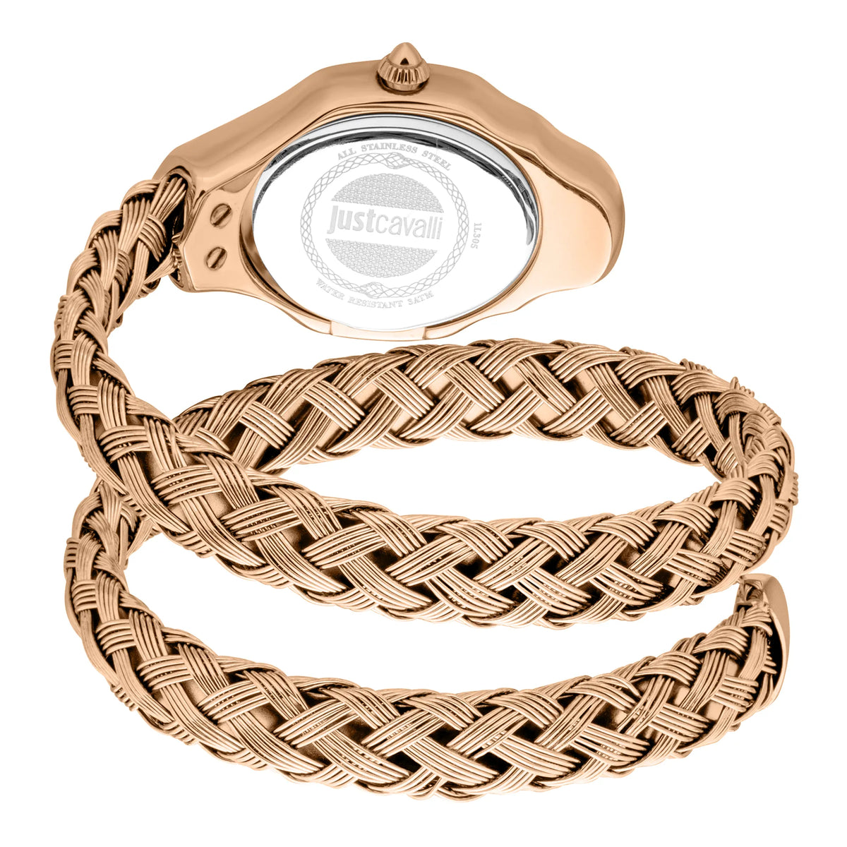 Twined Rose Gold Silver - Just Cavalli JC1L305M0045