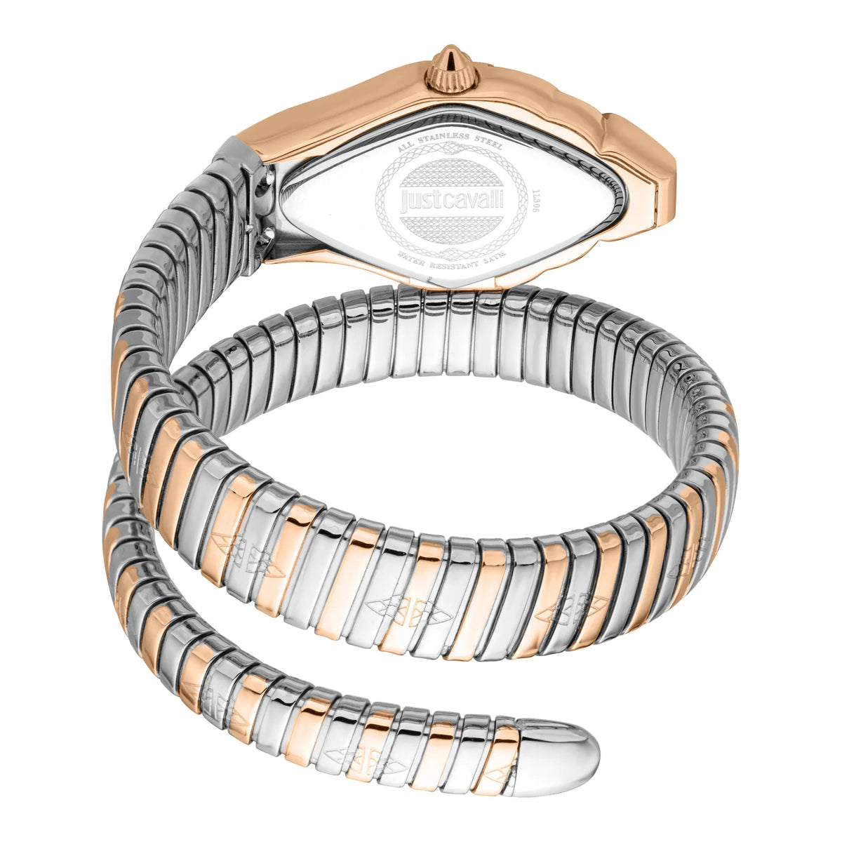 Ferocious Two Tones RG Silver - Just Cavalli JC1L306M0075