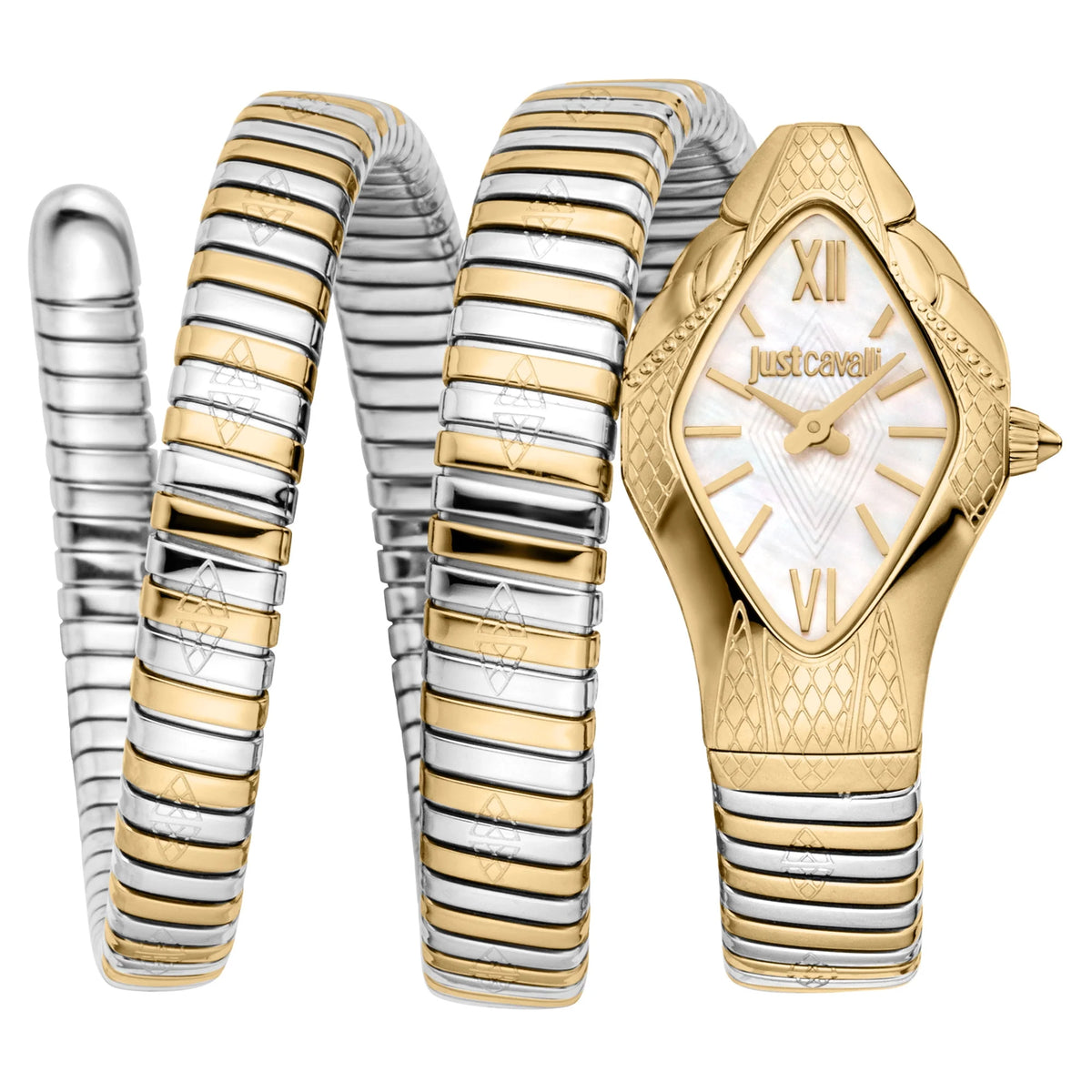 Cristallo Two Tones YG Silver MOP - Just Cavalli JC1L307M0055