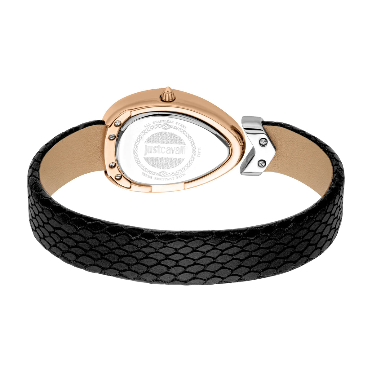 Diversa Snake Black Rose Gold - Just Cavalli JC1L321L0065