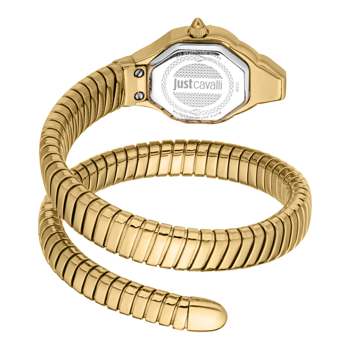 Brillante Snake Yellow Gold Green - Just Cavalli JC1L326M0035