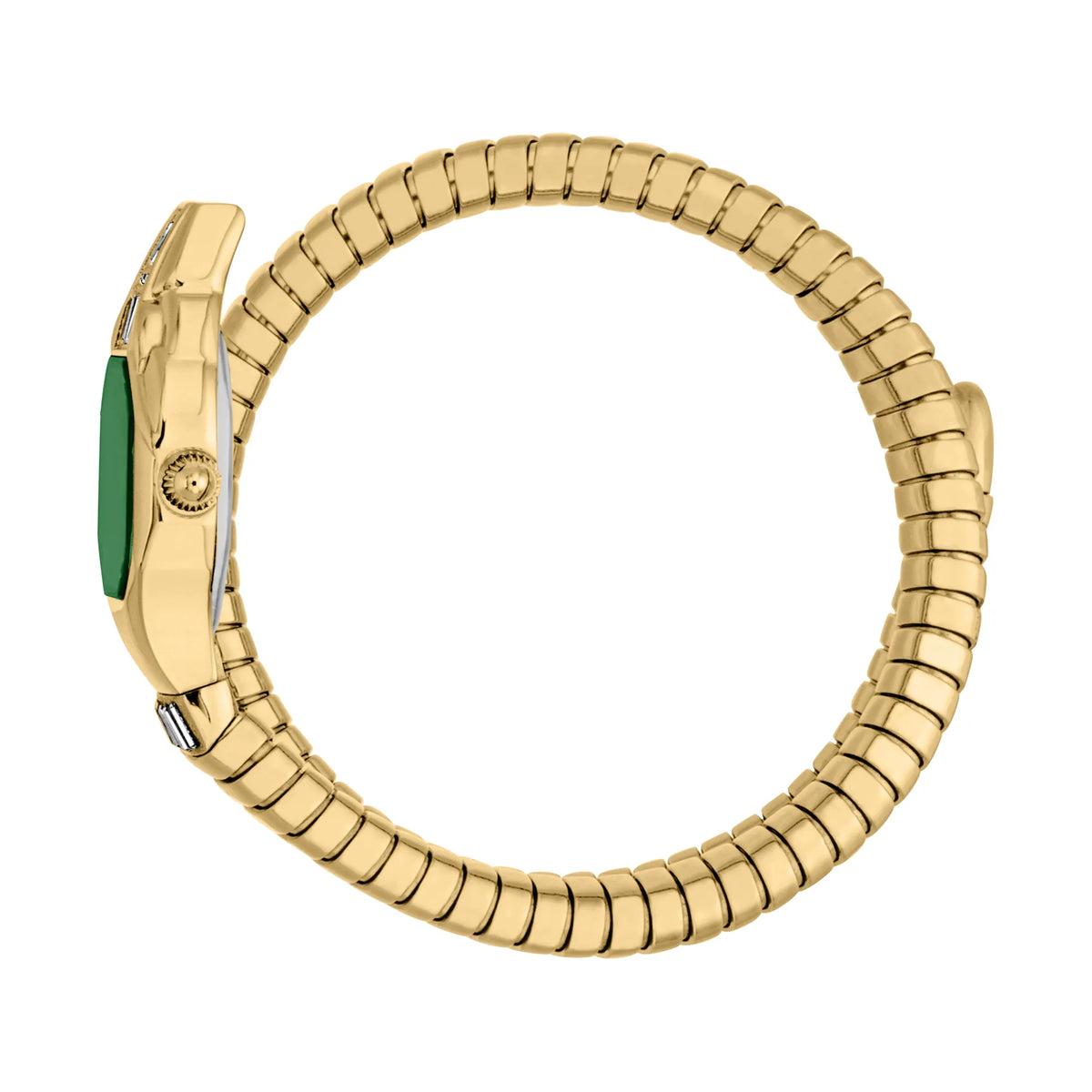 Brillante Snake Yellow Gold Green - Just Cavalli JC1L326M0035