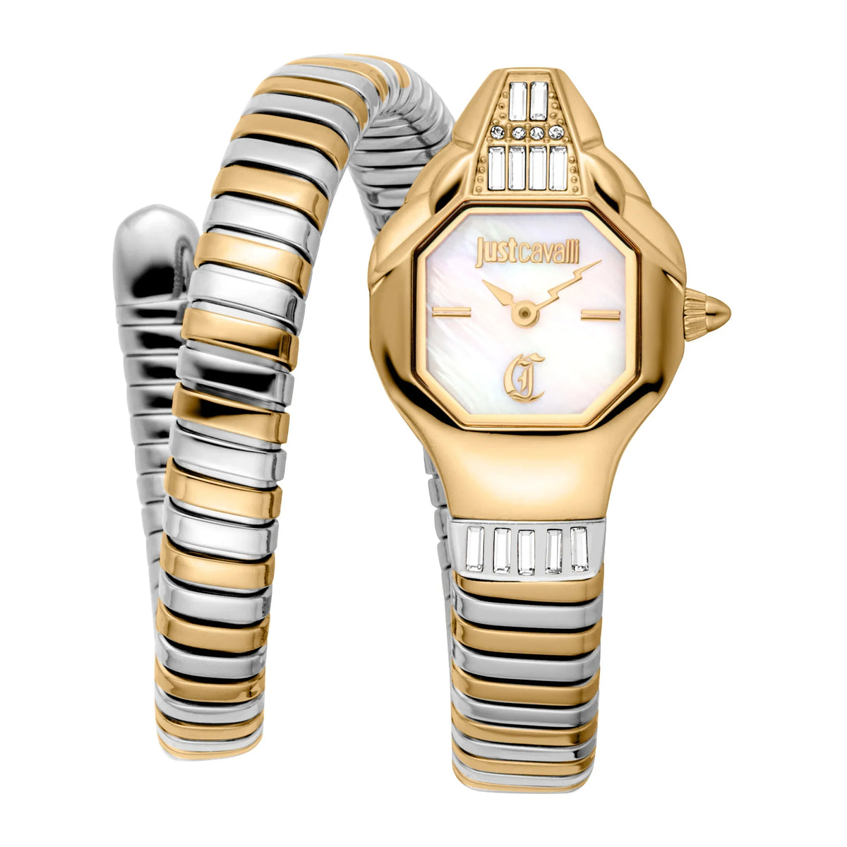 Brillante Snake Two Tones YG MOP - Just Cavalli JC1L326M0055