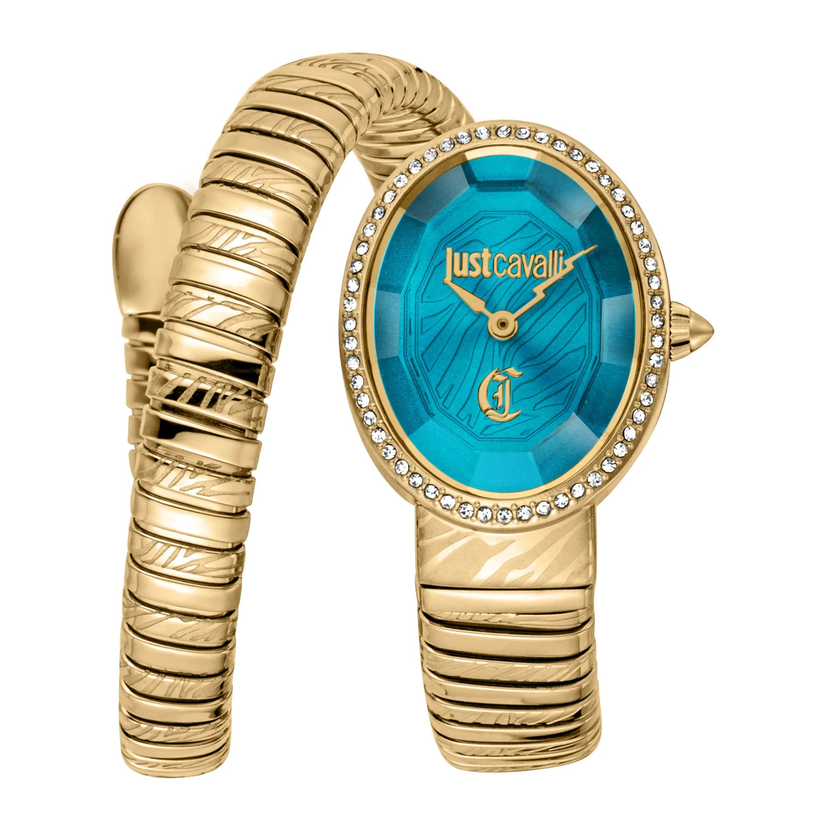 Velina Yellow Gold Turquoise - Just Cavalli JC1L353M0035