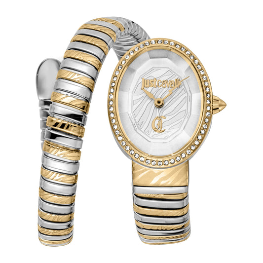 Velina Silver Yellow Gold - Just Cavalli JC1L353M0055