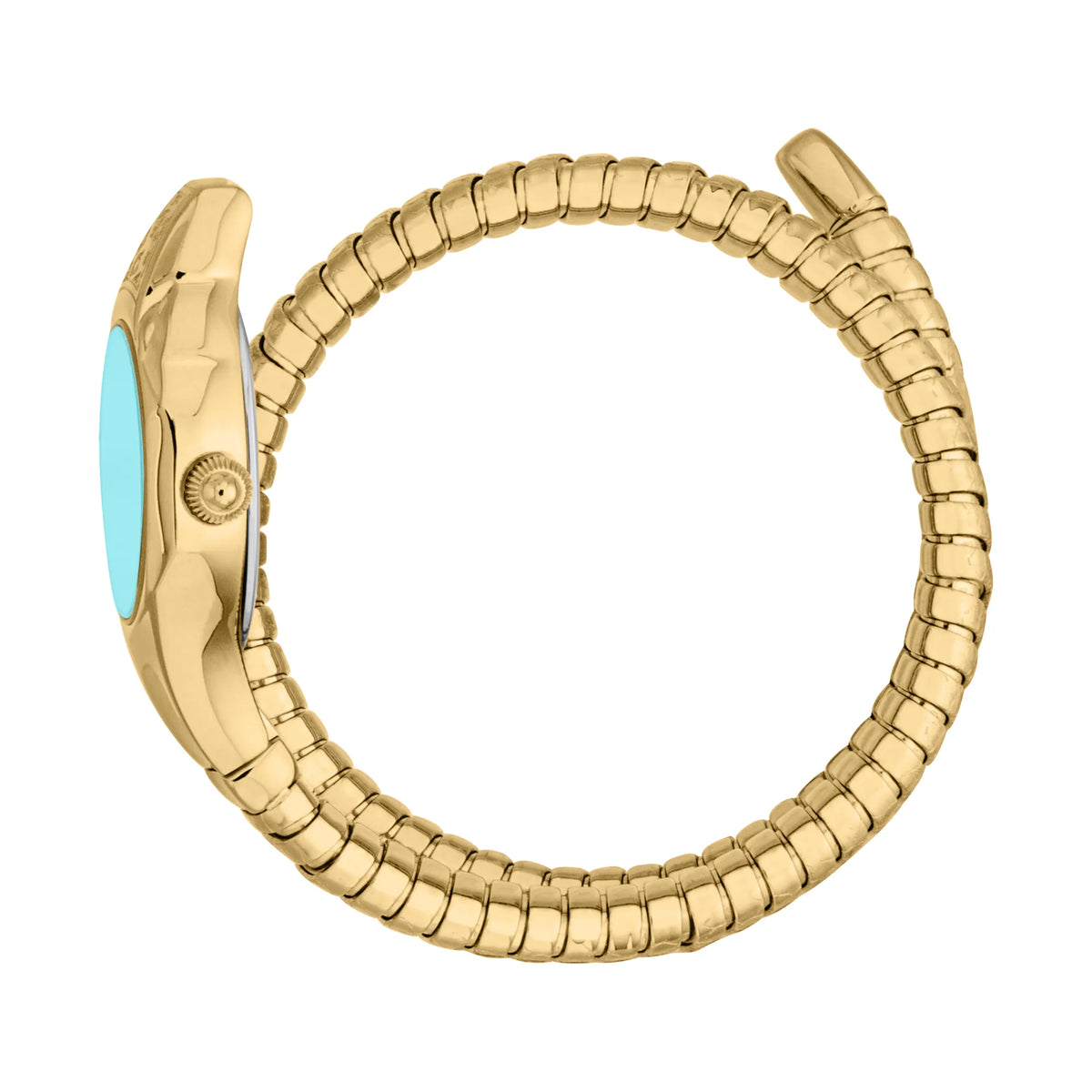 Fiore Yellow Gold Turquoise - Just Cavalli JC1L354M0035