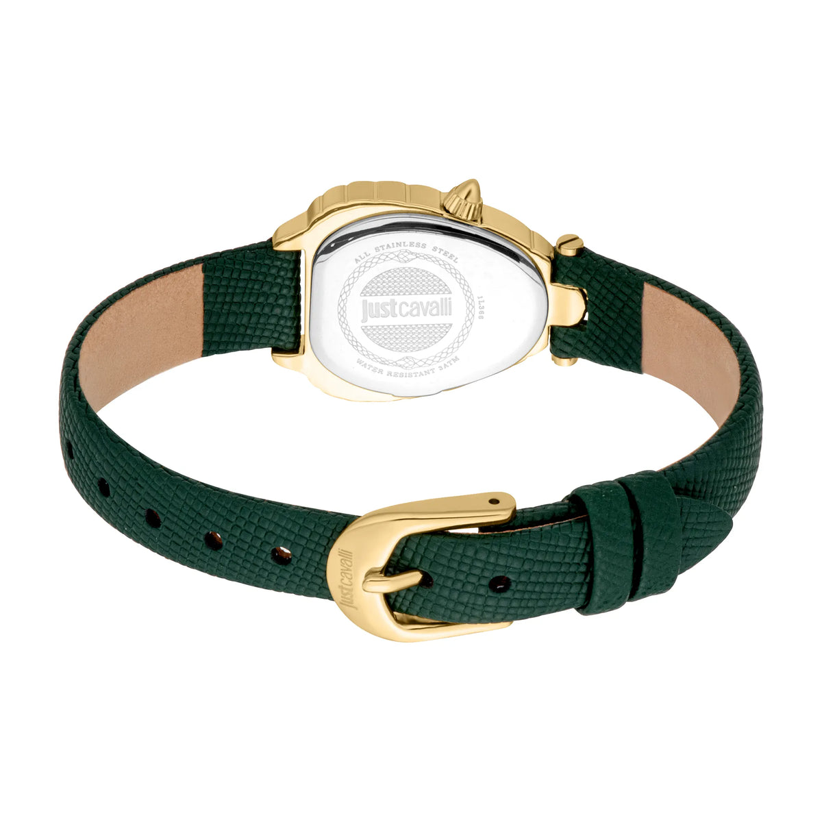 Perla Leather Green YG - Just Cavalli JC1L366L0025