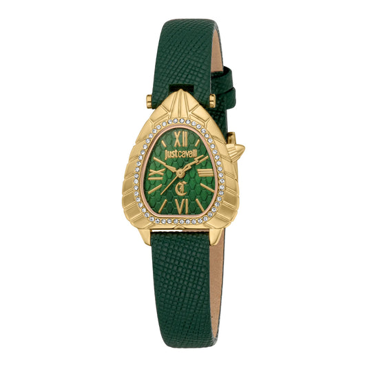 Perla Leather Green YG - Just Cavalli JC1L366L0025