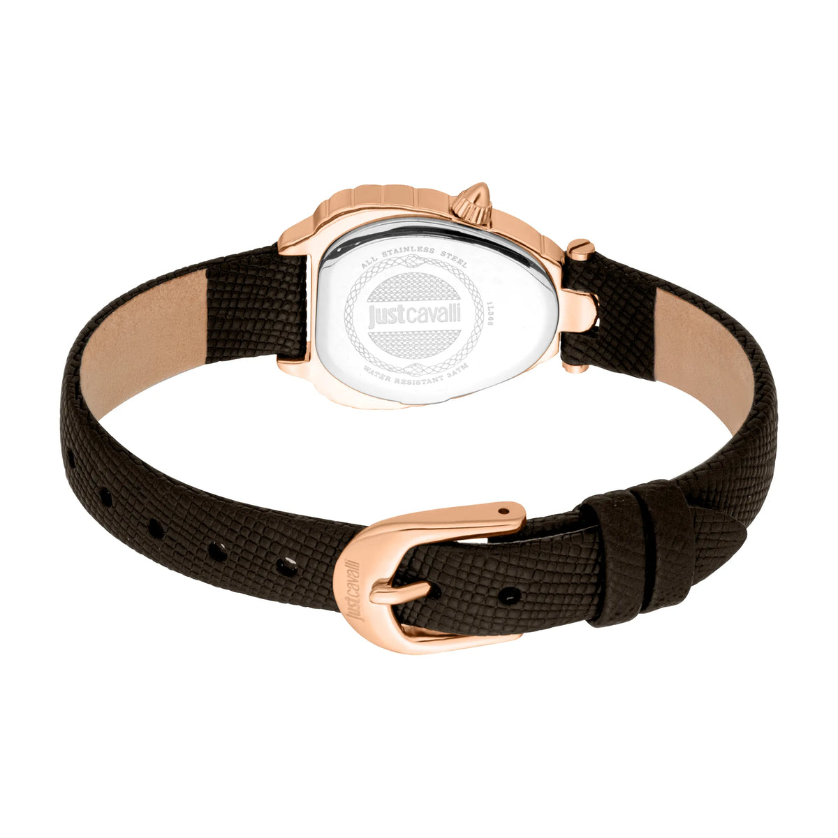 Perla Leather Brown RG - Just Cavalli JC1L366L0035