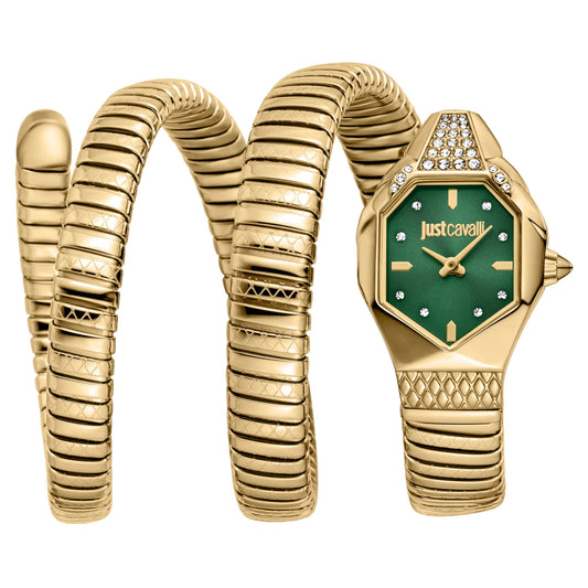 Ambra Yellow Gold Green - Just Cavalli JC1L370M0035