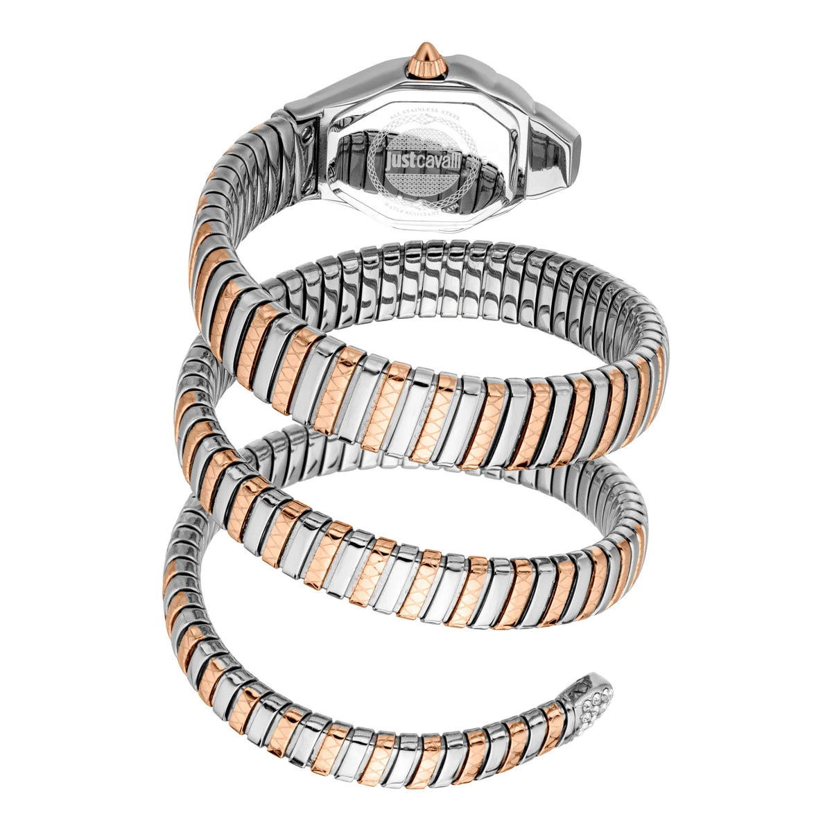 Ambra Two Tones RG Silver - Just Cavalli JC1L370M0065