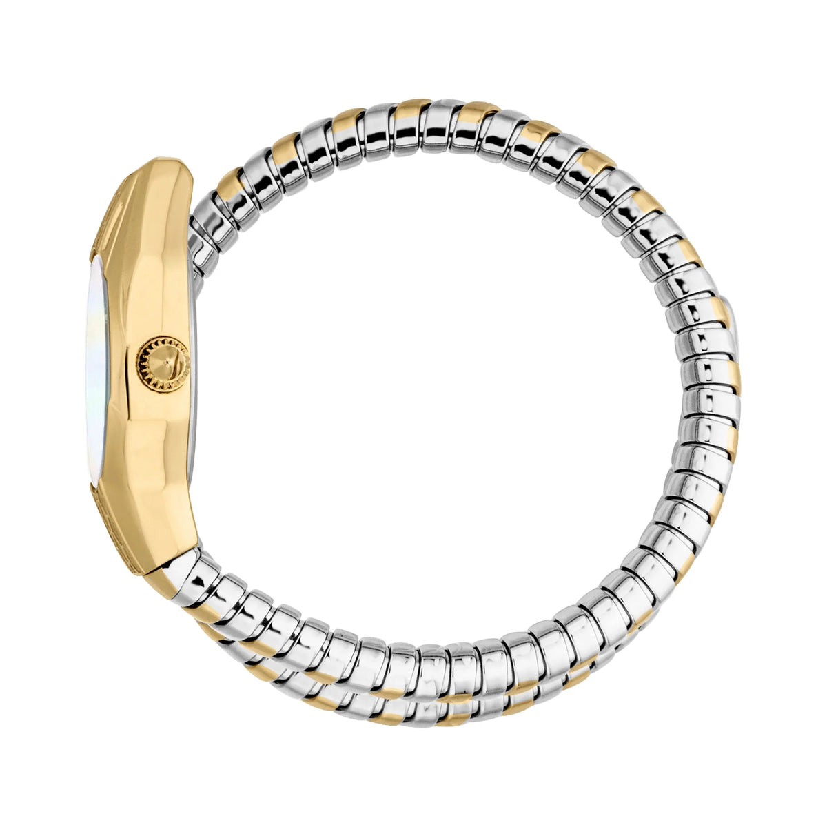 Vivace Silver Yellow Gold Antique white - Just Cavalli JC1L375M0055