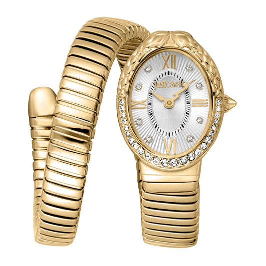 Fiore Yellow Gold Silver - Just Cavalli JC1L390M0025