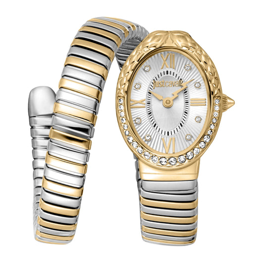 Fiore Silver Yellow Gold - Just Cavalli JC1L390M0055