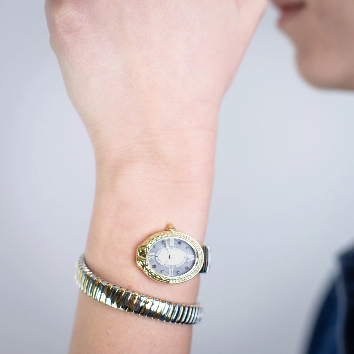 Fiore Silver Yellow Gold - Just Cavalli JC1L390M0055