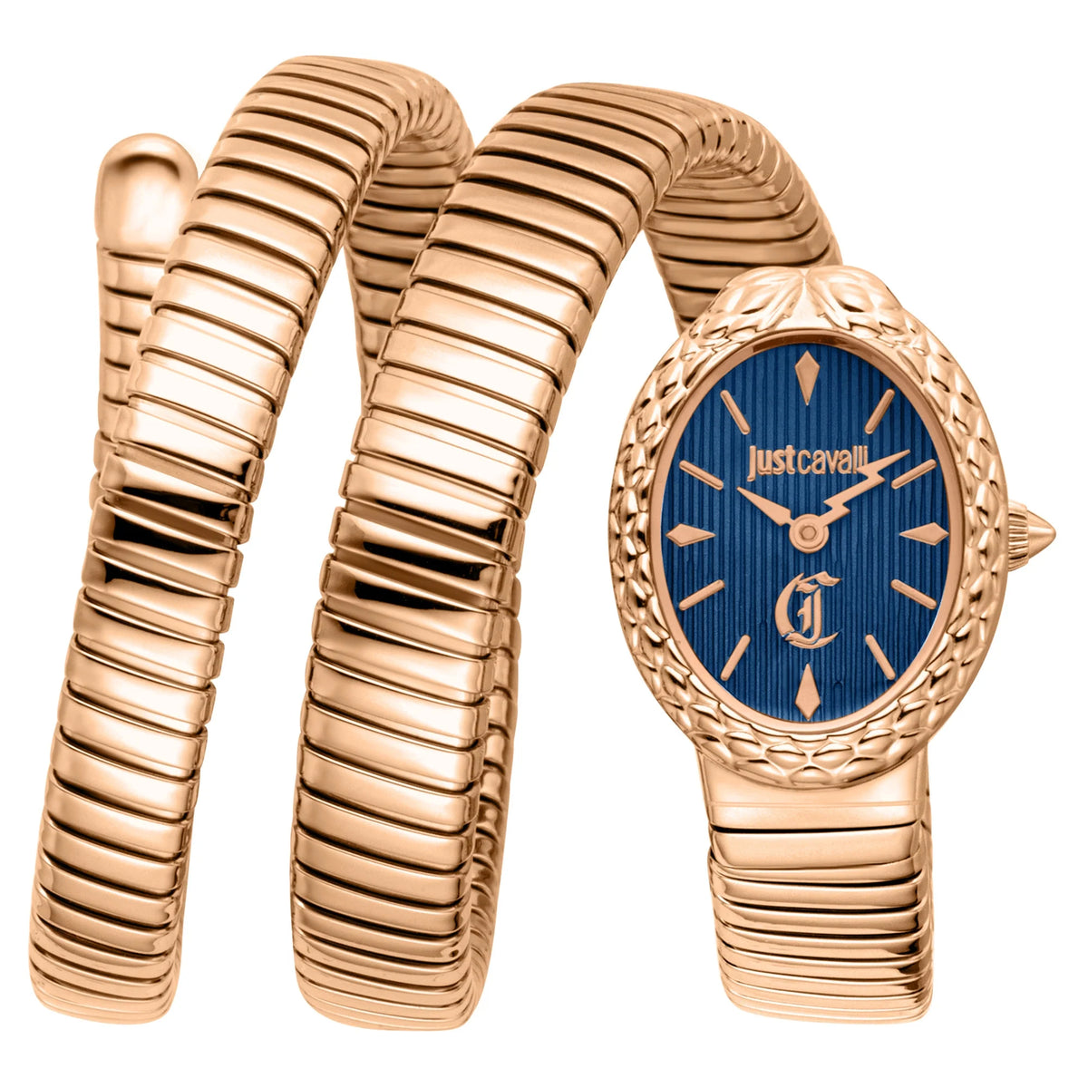 Sognia Rose Gold Blue - Just Cavalli JC1L391M0035