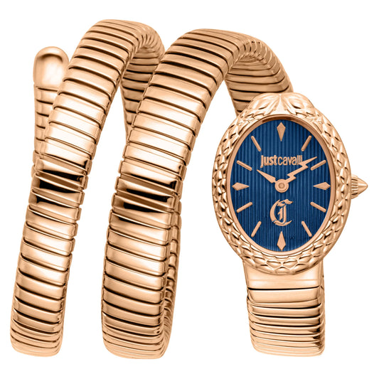 Sognia Rose Gold Blue - Just Cavalli JC1L391M0035