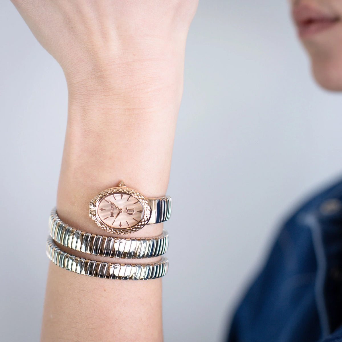 Sognia Silver Rose Gold - Just Cavalli JC1L391M0055