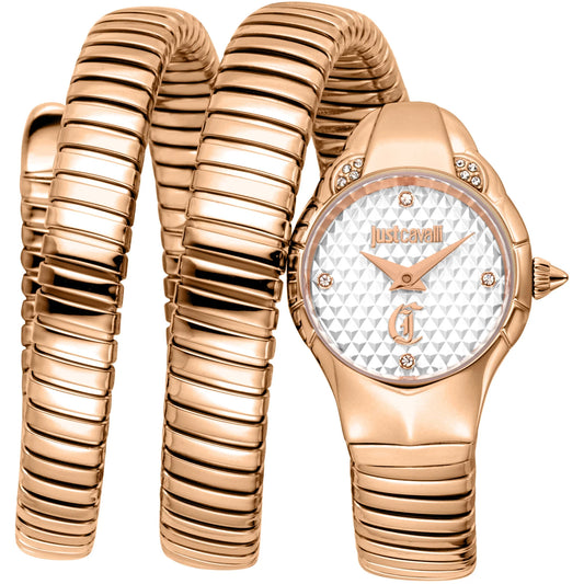 Amanta Rose Gold Silver - Just Cavalli JC1L393M0035