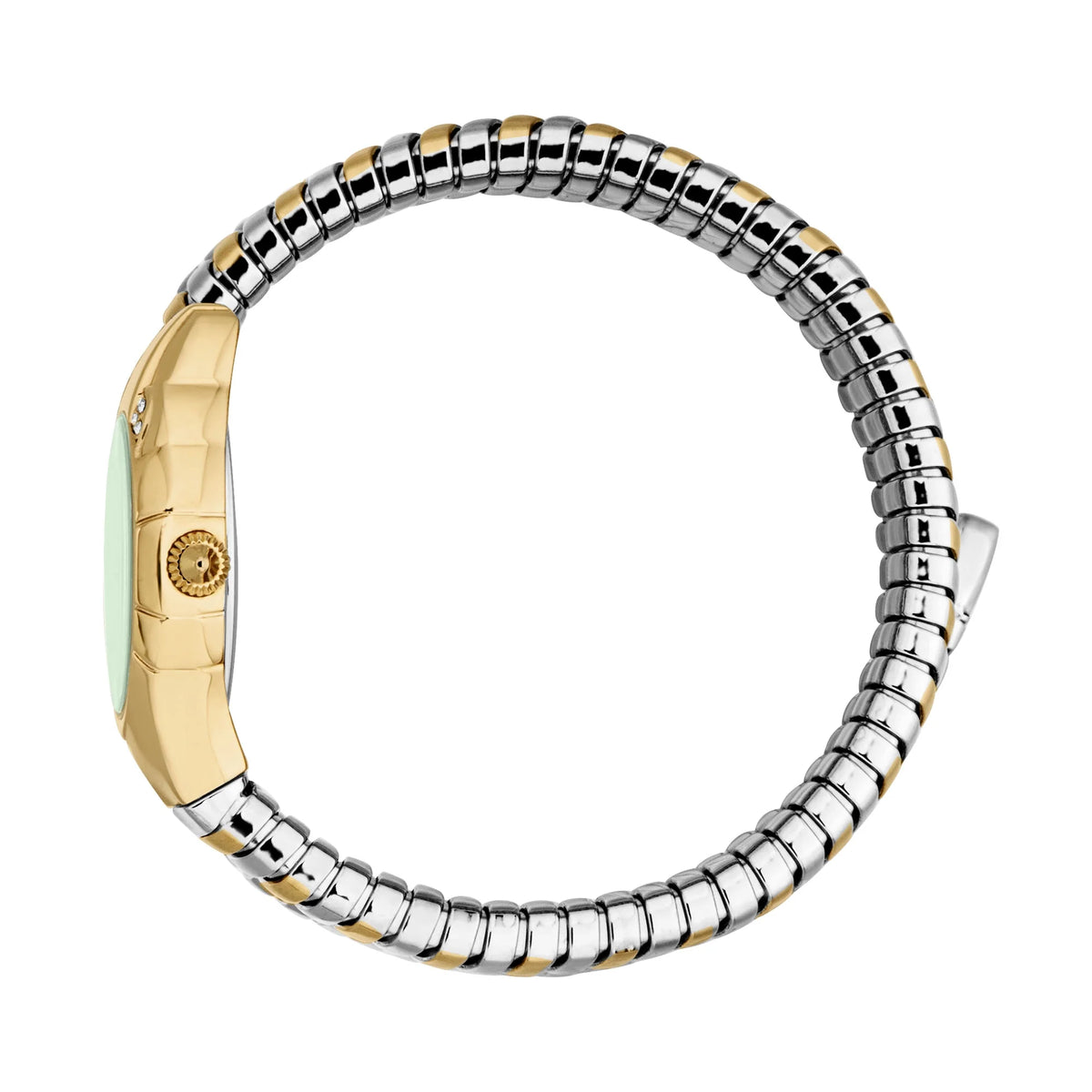 Amanta Yellow Gold Silver Green - Just Cavalli JC1L393M0045