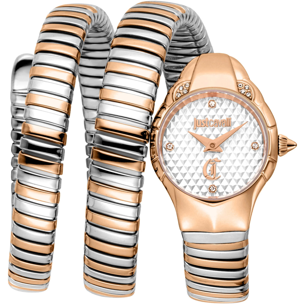 Amanta Rose Gold Silver - Just Cavalli JC1L393M0055