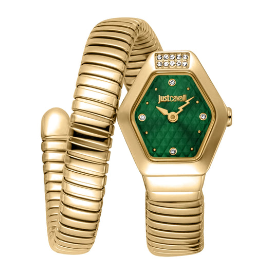 Splora Yellow Gold Green - Just Cavalli JC1L394M0035