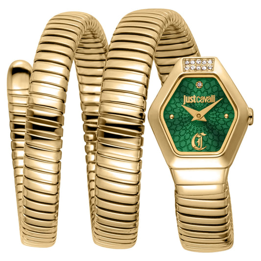 Romina Yellow Gold Green - Just Cavalli JC1L395M0035