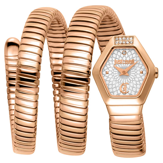 Romina Rose Gold Silver - Just Cavalli JC1L395M0045