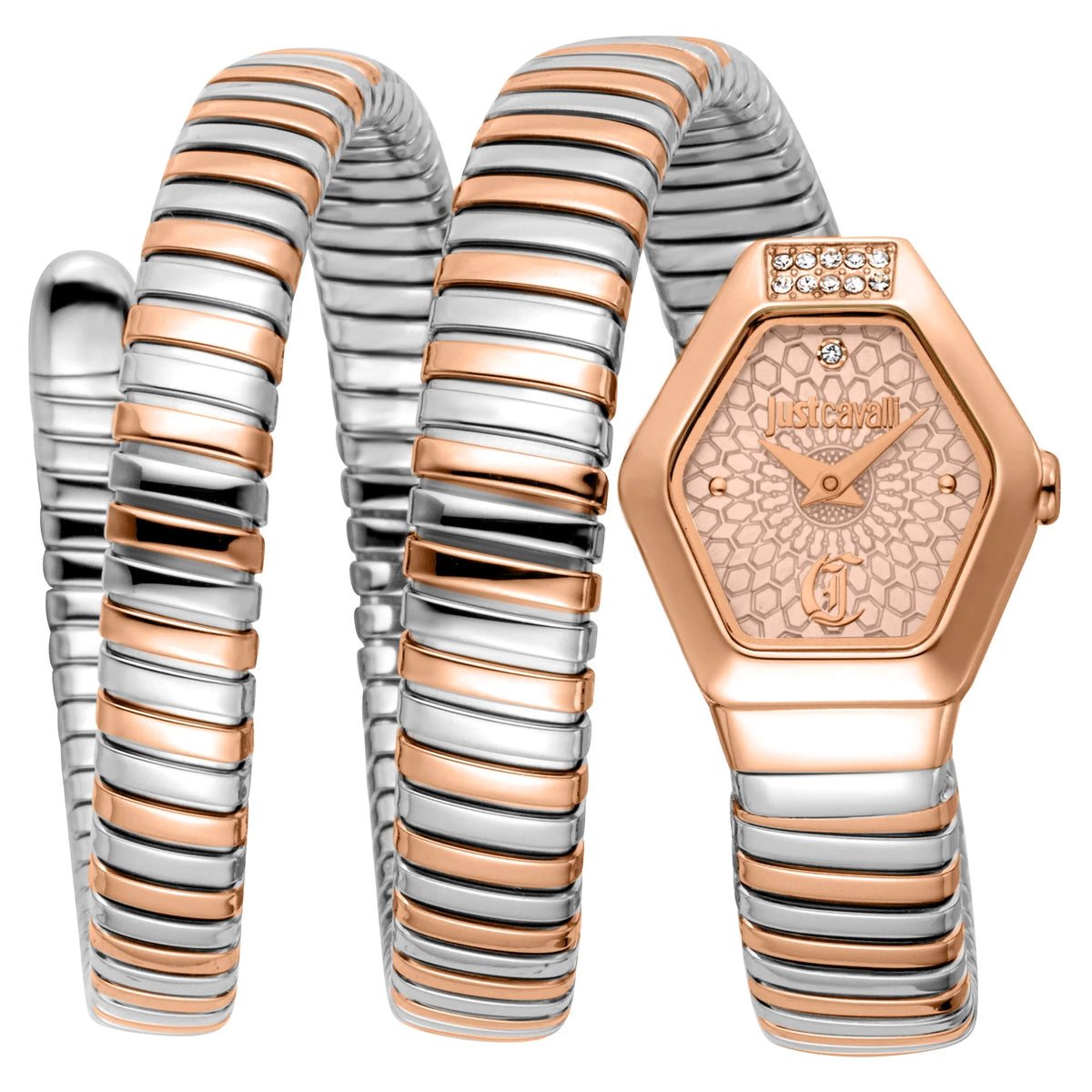 Romina Silver Rose Gold Rose Gold - Just Cavalli JC1L395M0065