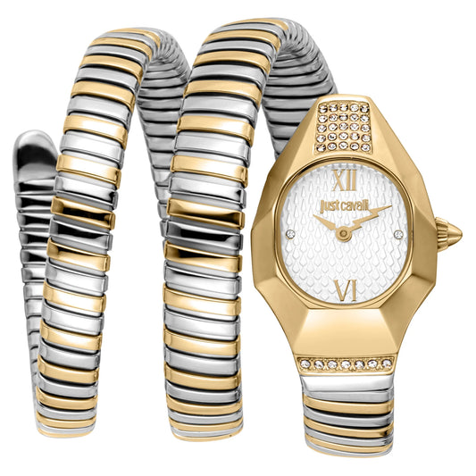 Lunara Silver Yellow Gold Silver - Just Cavalli JC1L397M0065