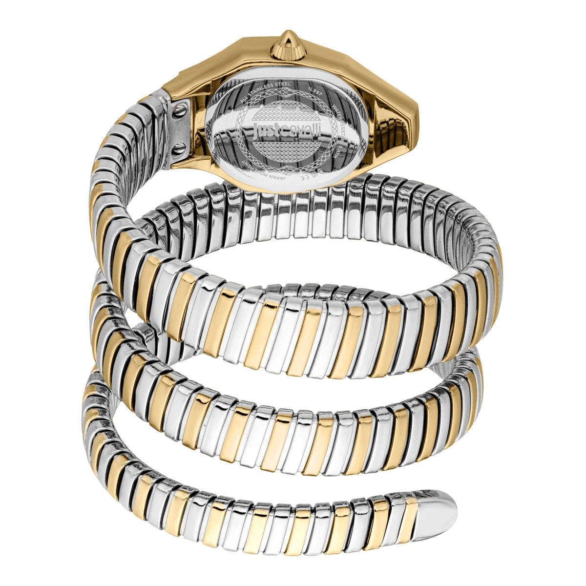 Lunara Silver Yellow Gold Silver - Just Cavalli JC1L397M0065
