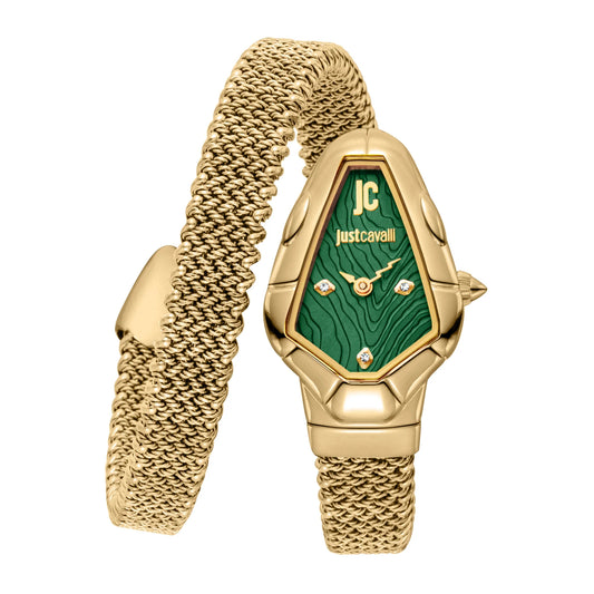 Fiamma Yellow Gold Green - Just Cavalli JC1L426M0035
