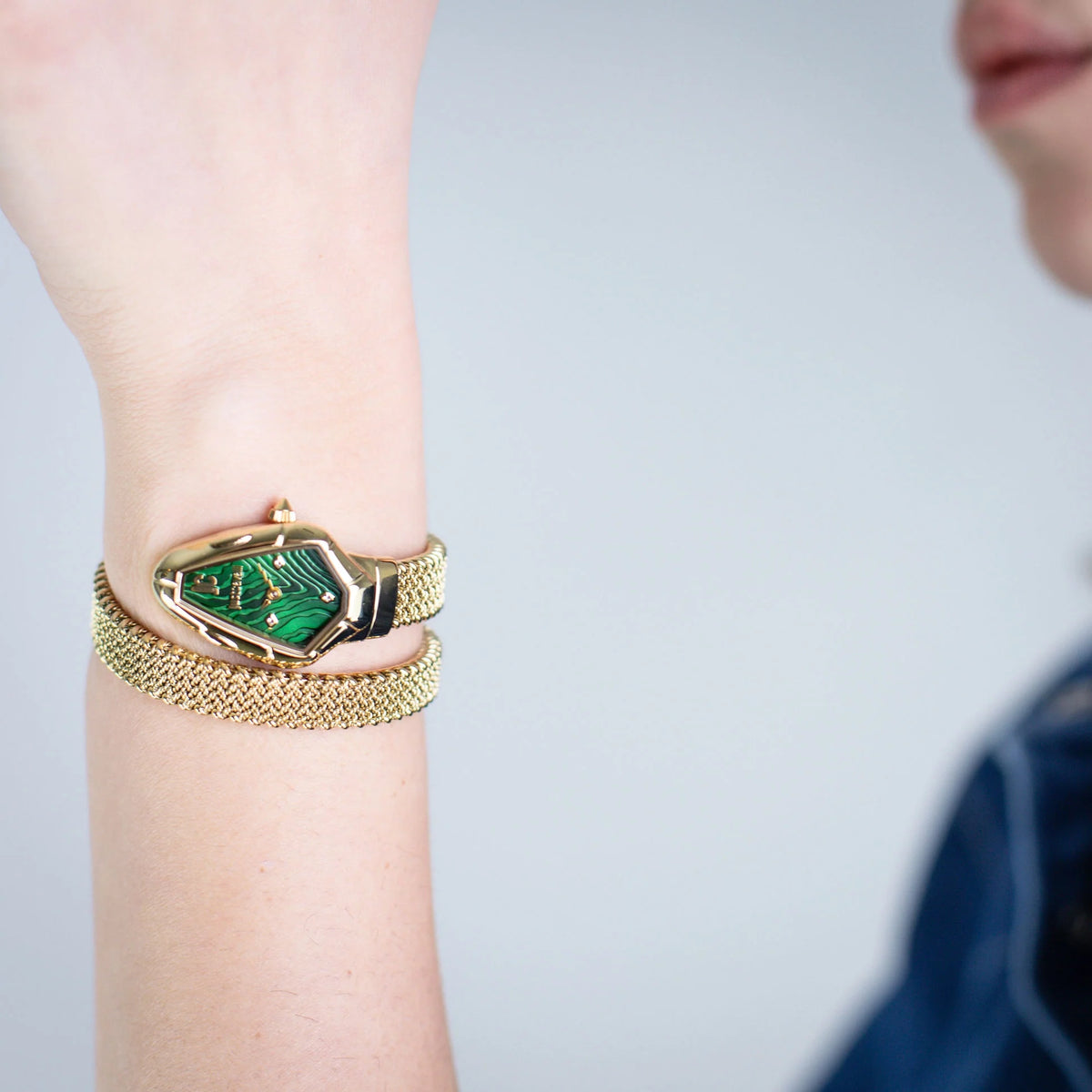 Fiamma Yellow Gold Green - Just Cavalli JC1L426M0035