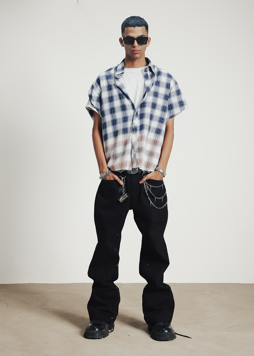 LA check shirt by EVEMEN