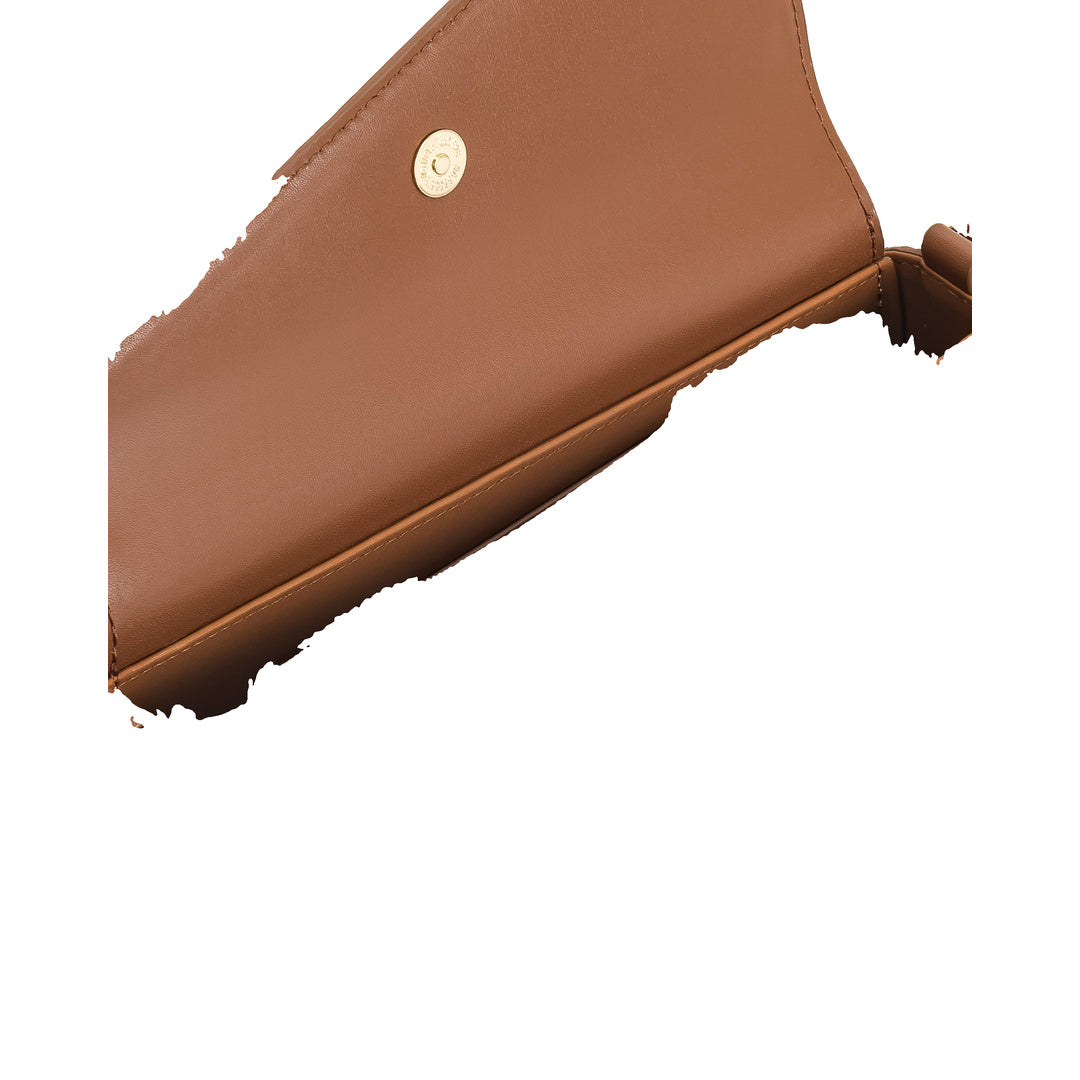 JW PEI Addisyn Shoulder Bag - Brown Canvas by JW PEI