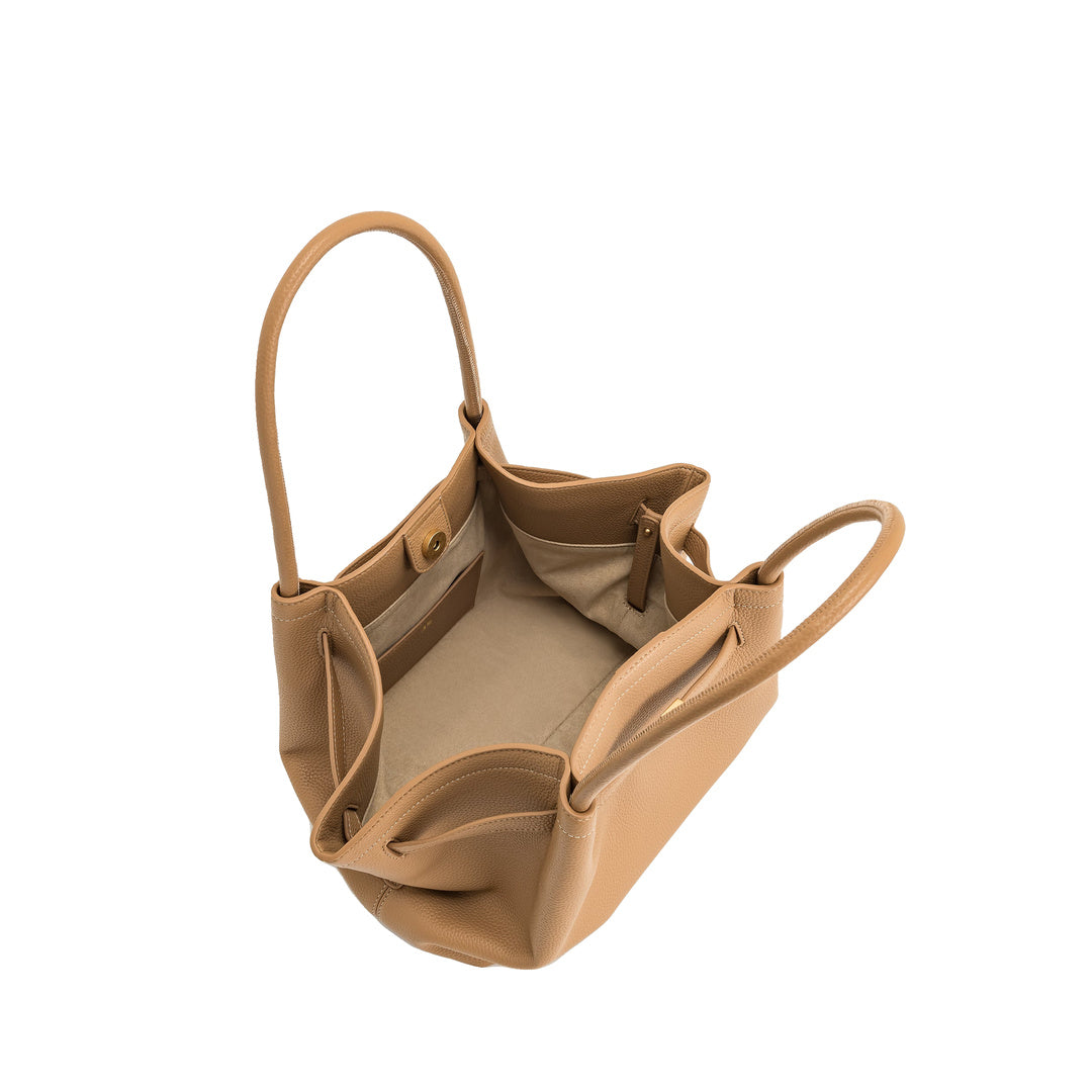 JW PEI Hana Medium Tote Bag - Latte Color by JW PEI