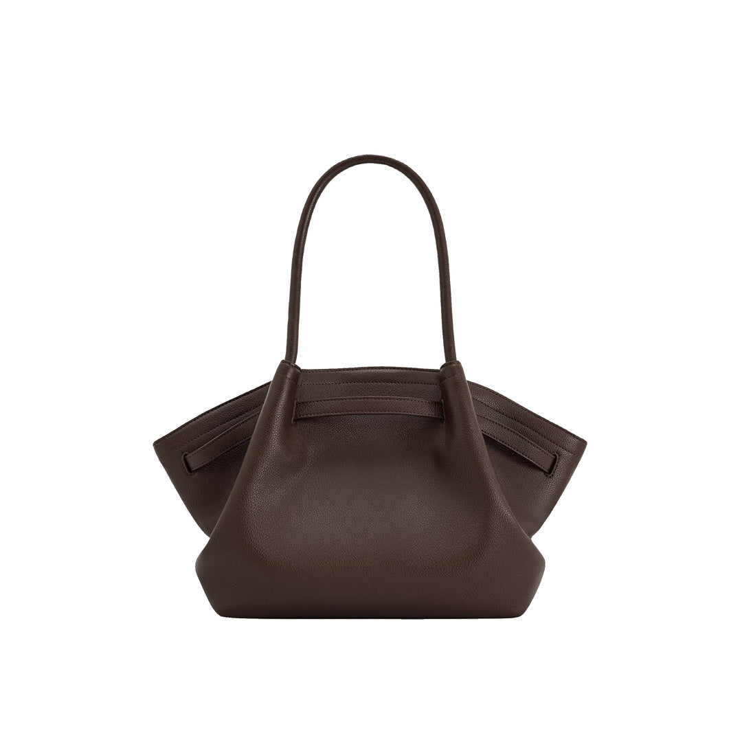 JW PEI Hana Medium Tote Bag - Dark Brown by JW PEI
