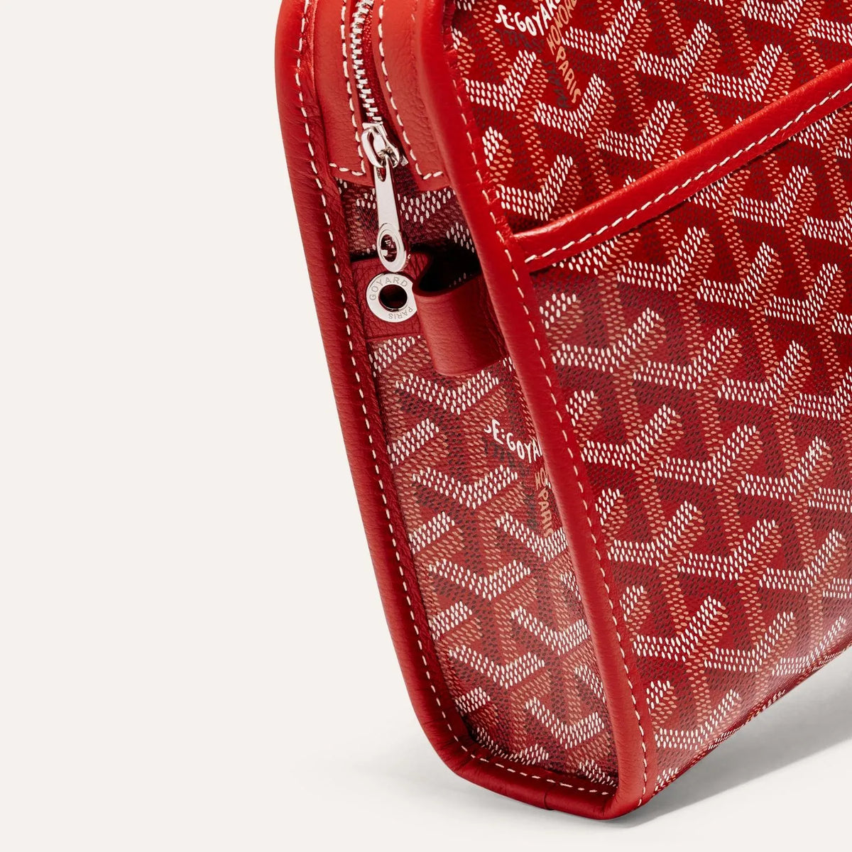 Goyard Jouvence MM Toiletry Bag in Red