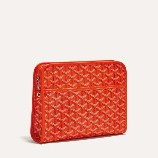 GOYARD Senat MM Luxury Pouch – Iconic Goyardine Canvas