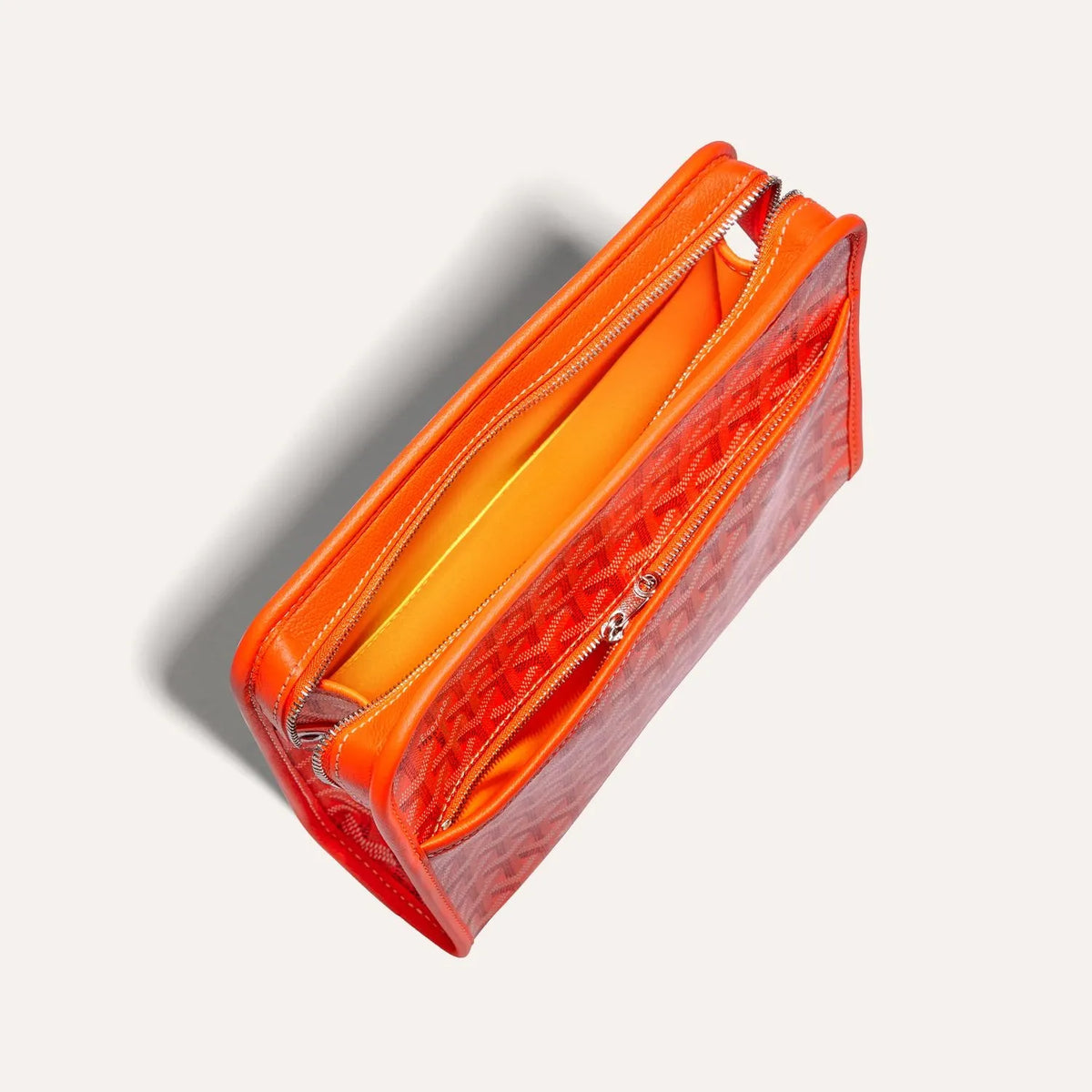Goyard Jouvence MM Toiletry Bag in Orange