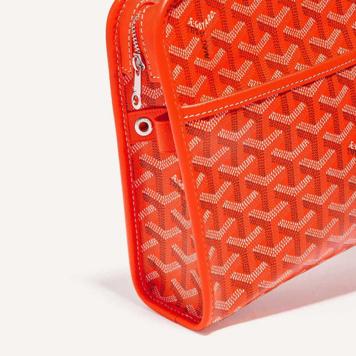 Goyard Jouvence MM Toiletry Bag in Orange