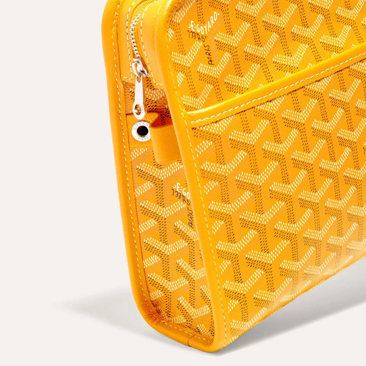 Goyard Jouvence MM Toiletry Bag in Yellow