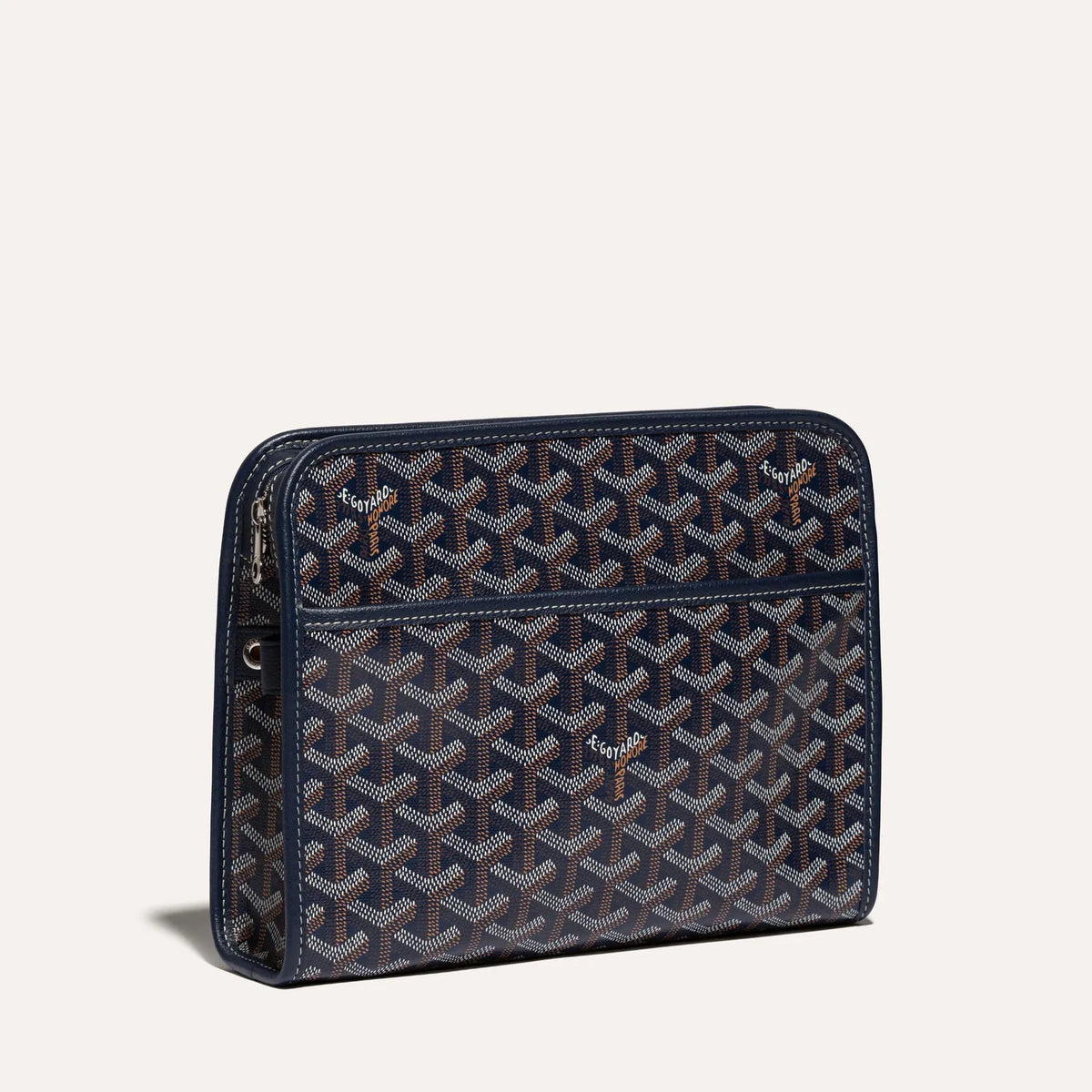 Goyard Jouvence MM Toiletry Bag in Navy Blue