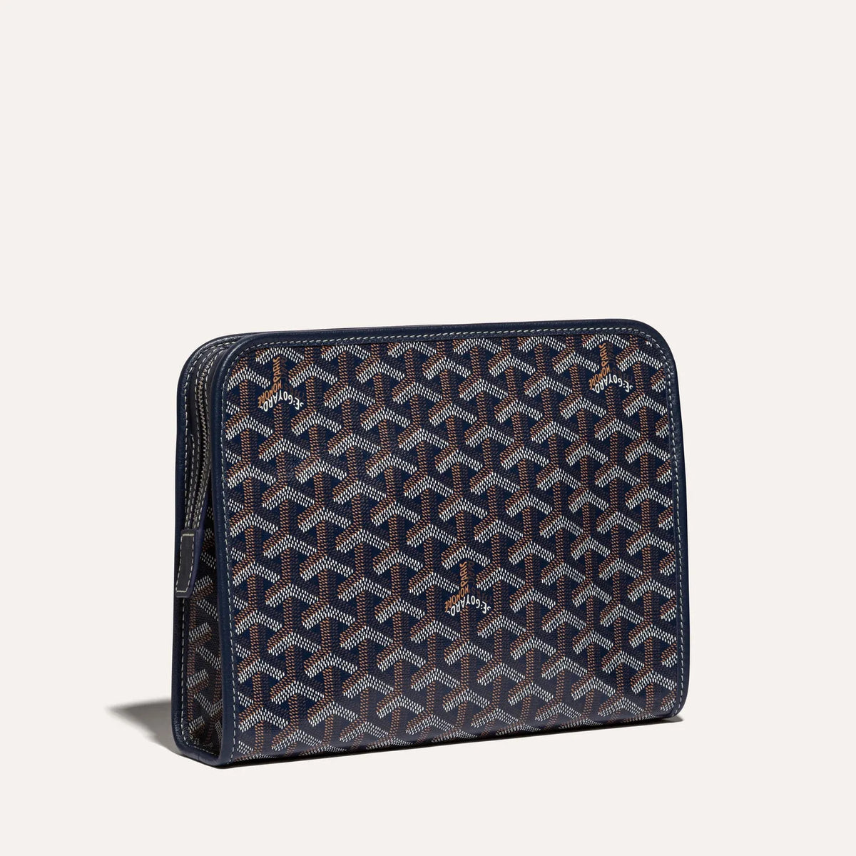 Goyard Jouvence MM Toiletry Bag in Navy Blue