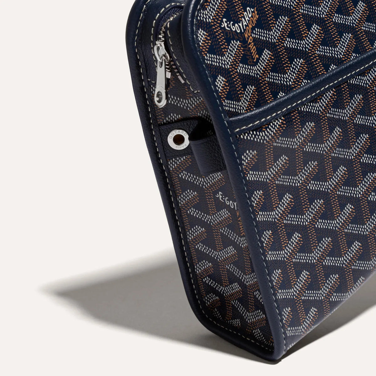 Goyard Jouvence MM Toiletry Bag in Navy Blue
