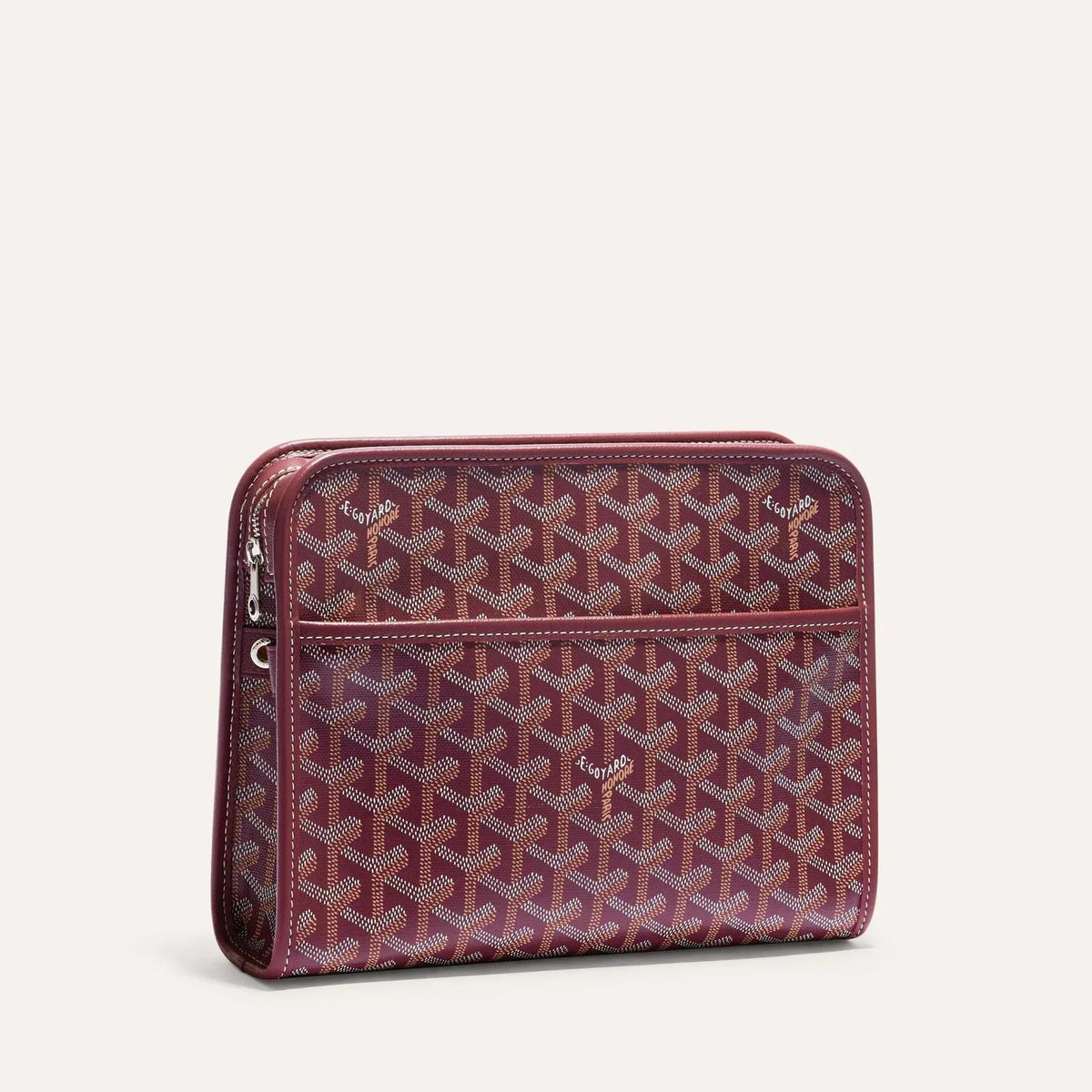 Goyard Jouvence MM Toiletry Bag in Burgundy