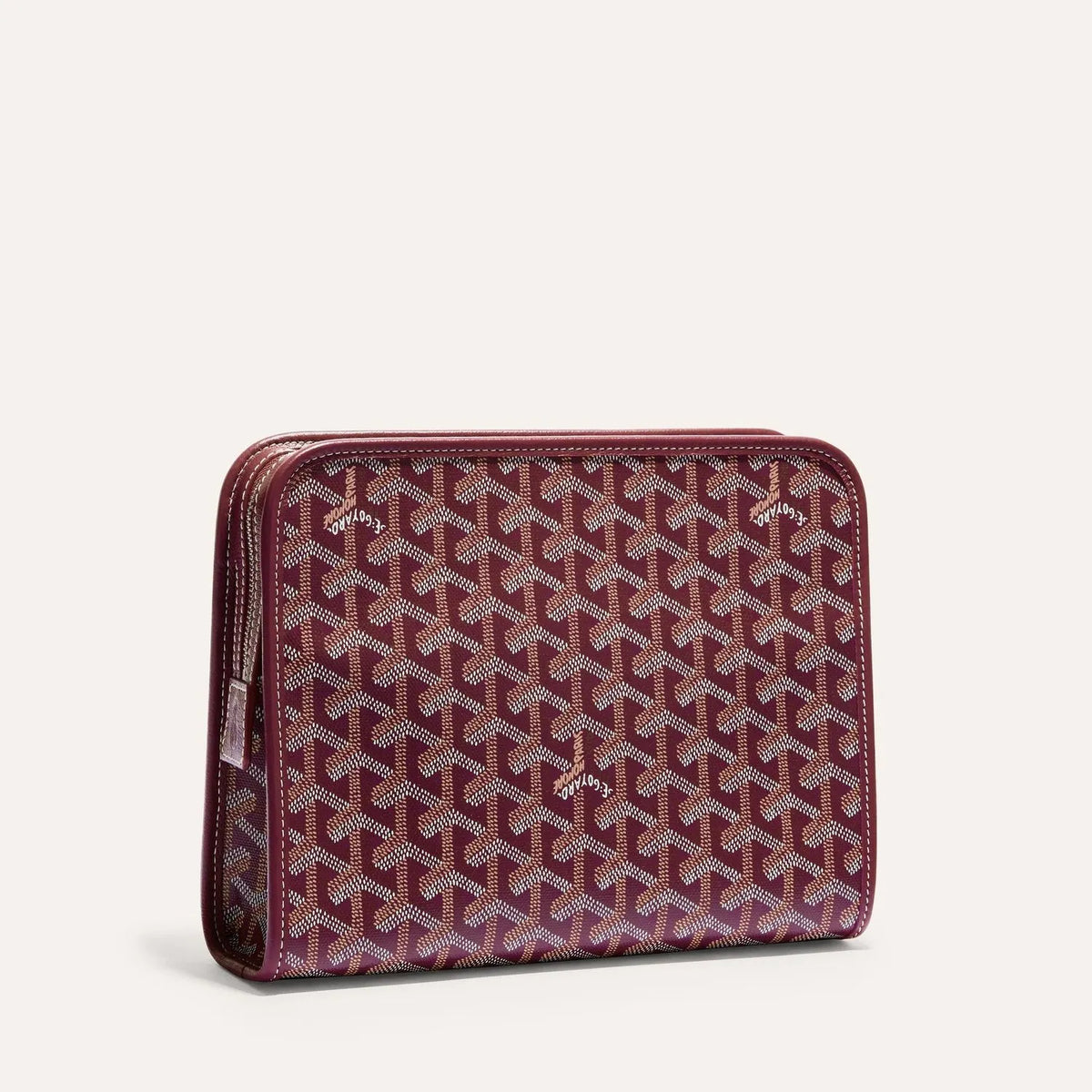 Goyard Jouvence MM Toiletry Bag in Burgundy