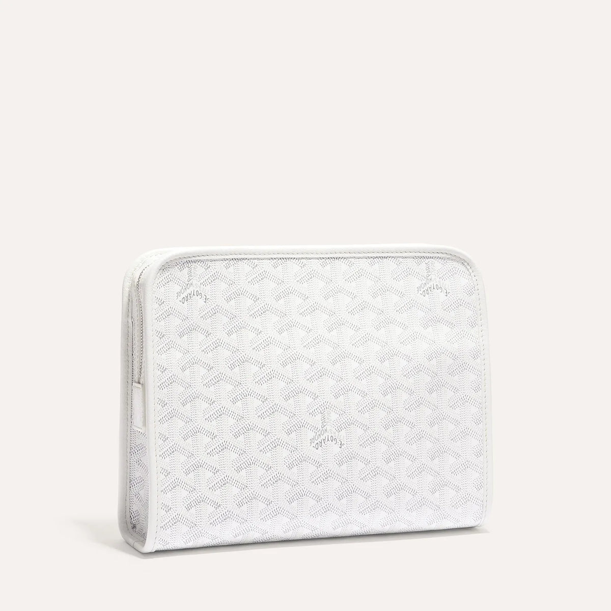 Goyard Jouvence MM Toiletry Bag in White